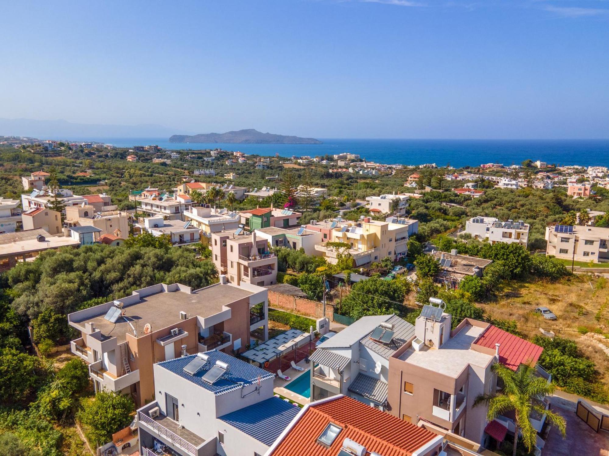 Villa Artemis A&B Chrissi Akti Chania Exterior foto