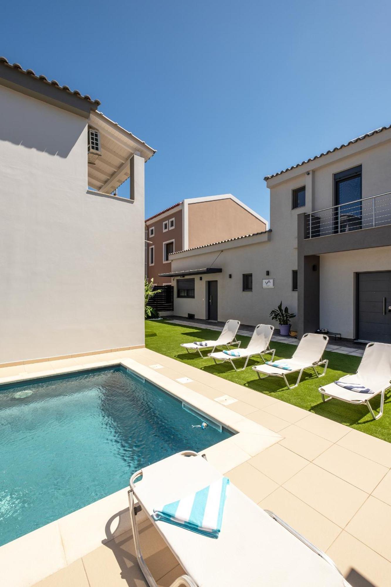 Villa Artemis A&B Chrissi Akti Chania Exterior foto