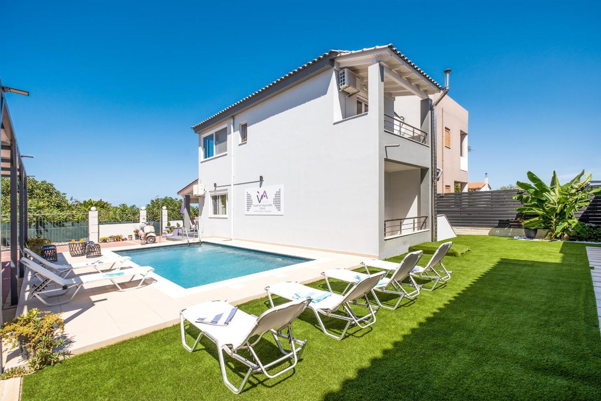 Villa Artemis A&B Chrissi Akti Chania Exterior foto